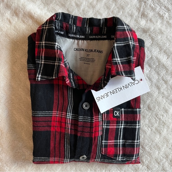 NWT Calvin Klein Jeans shirt, size 3yo - Picture 5 of 5